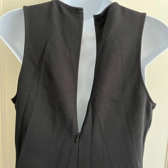 Babaton Harrington Mini Bodycon Dress Black size 8 party dress effortless chic - Picture 3 of 15